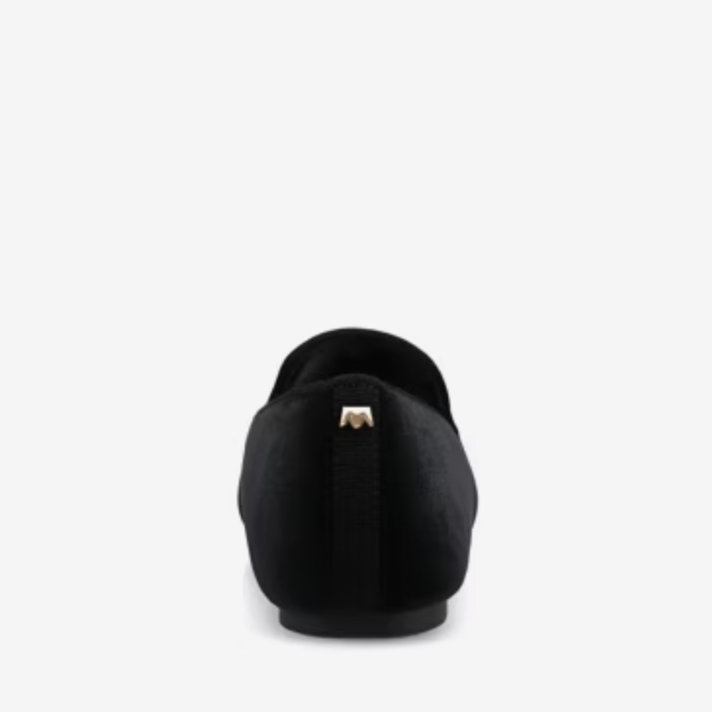 Birdies Classic Black Velvet Slip-Ons - Picture 5 of 12